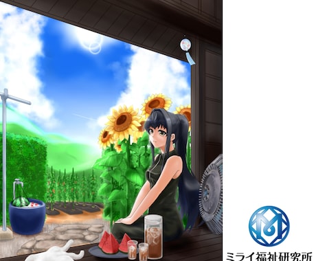 キャラクター入り１枚絵制作します 絵柄幅広め！ 様々な用途に対応します イメージ2