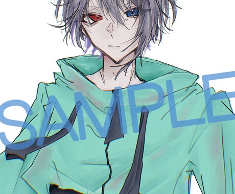 アイコンから創作キャラのイラストまで何でも描きます イラストでしか表現出来ない独特な世界観を描きます。 イメージ2
