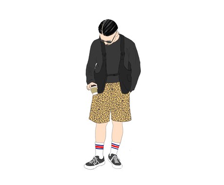 似顔絵や挿し絵のイラストなどいろいろ描きます ポップな似顔絵や挿絵やアイコンのイラスト描きます イメージ2