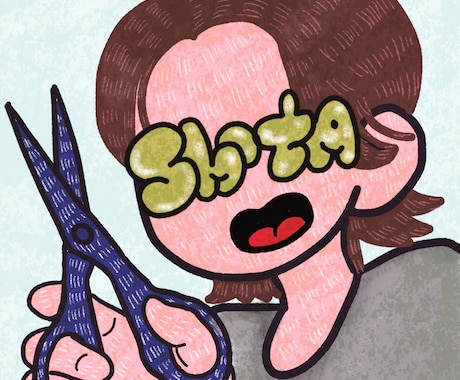 個性派ポップアイコン描きます ちょっとクセのあるあなただけのアイコンつくります♩ イメージ1