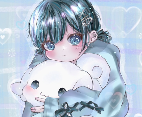 きらきらかわいいイラストを描きます 量産型、サブカル地雷などかわいい作品を提供します♡ イメージ1
