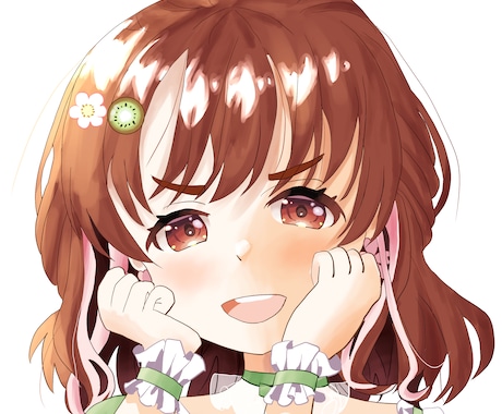 SNS用アイコン描きます 安くて早くてかわいい色彩鮮やかなアイコンをどうぞ！ イメージ1