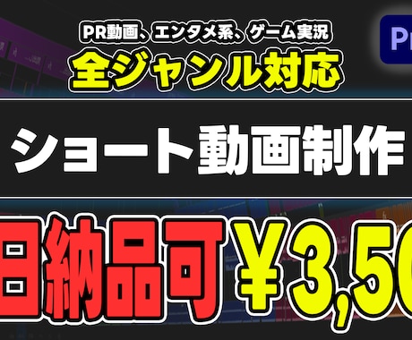 企業様/個人OK　ショート動画制作いたします 全ジャンル対応！単発・定期のショート動画制作承ります イメージ1