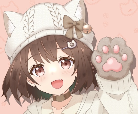 手描きイラストでアイコン描きます イメージ1