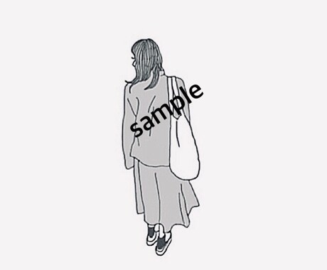 シンプルでお洒落なイラスト作成します プレゼントやお部屋のインテリアに☺︎ イメージ2