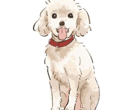 あなたのペット、動物の似顔絵描きます 可愛くて温かな雰囲気なイラストに再現します！ イメージ2