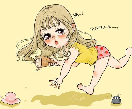 可愛いオリジナルアイコンイラスト描きます オリジナルのアイコンイラストを作成しませんか？ イメージ2