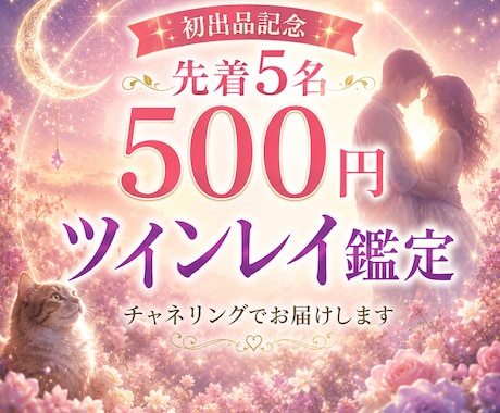 魂のつながりをチャネリング｜ツインレイ鑑定します お相手の気持ち・サイレント期間・今後の流れを読み解きます イメージ1