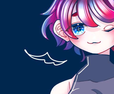 創作、オリキャラのSNSアイコンを描きます 女性キャラ限定 ミニキャラもOK⭕️ イメージ2
