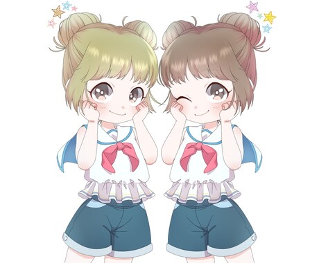 キャラクターデザインします イメージ1