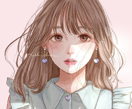 繊細で可愛い♡こだわりのアイコン等描きます アイコンの他、配信背景・商業用等、ご相談ください☺︎ イメージ2