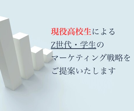 Z世代向けマーケティングのご提案を致します イメージ1