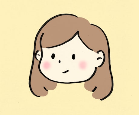 ゆるいアイコン描きます SNSのアイコンに！ゆるっとシンプル似顔絵 イメージ2