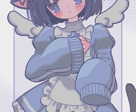 ポップでかわいいイラストをお届けします オリジナルキャラクターやVTuberのイラストが欲しい方に！ イメージ2