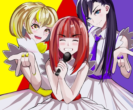 アイコンをはじめとする様々なイラストが描けます クライアントさんの世界観を要望通りにお届けします。 イメージ1