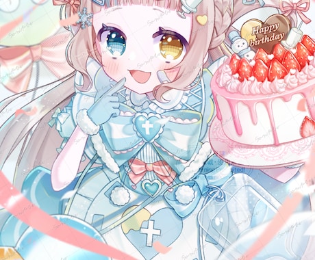 商用利用OK！イラスト全般かきます アイコンから立ち絵、一枚絵何でも制作します！ イメージ2