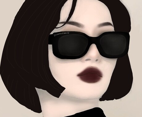 SNSのアイコンに使えるオシャレな似顔絵描きます InstagramやTwitterなどのアイコン用似顔絵 イメージ2