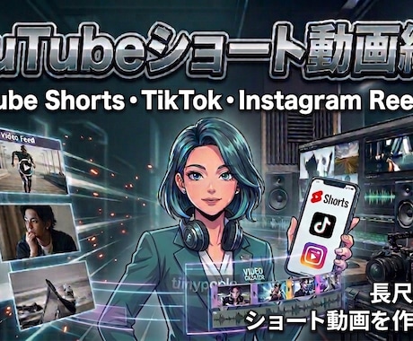 YouTubeショート動画編集します イメージ1