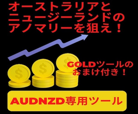 AUDNZD専用システムをご提供いたします オセアニア通貨のアノマリーを検証しロジックにしたシステムです イメージ1