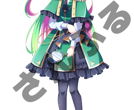 配信やゲーム、TRPG用立ち絵を制作します ★アニメ塗りで可愛くカッコよくポップなイラスト★ イメージ2