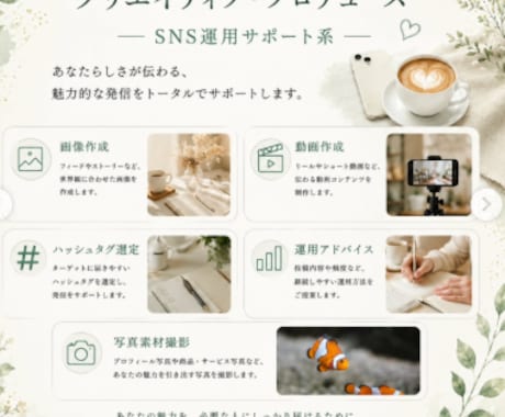 インスタの投稿画像作成・動画制作・写真提供行います クリエイティブaviaがお洒落な投稿画像や動画を制作します イメージ2