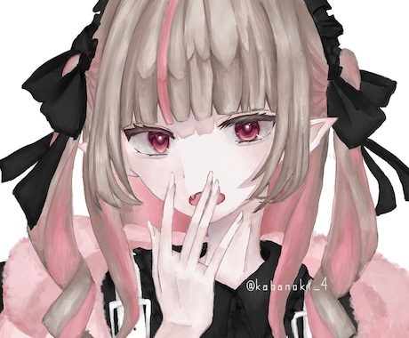 イラスト描きます オリジナルMVやアイコン、立ち絵などを安く描きます。 イメージ1
