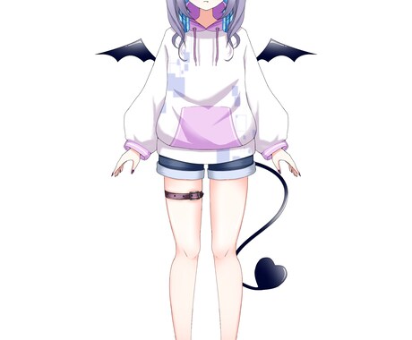 VTuberキャラクターデザイン＆パーツ分けします 長く使える“完成度重視”の一体をお届けします イメージ2