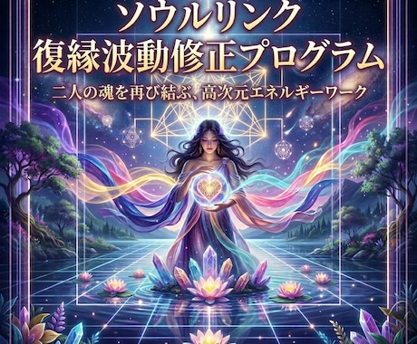 最後の秘術✴︎彼との縁を導きます ソウルリンク・復縁波動修正プログラムを開始しましょう イメージ1