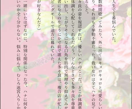 特別な世界をあなたに！あなただけの小説書きます BL/NL/GL対応してます。自分のキャラのSSなどに！ イメージ2