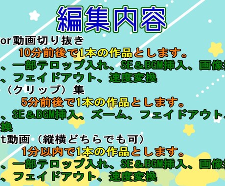 録画や配信のアーカイブを編集します イメージ1