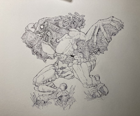あなたに刺さる異形・キャラクターを描きます 好みに合わせたキャラクターデザイン、イラスト作成を行います イメージ2