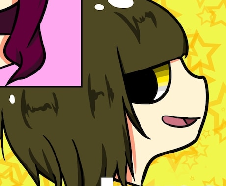 SNSに使えるPOPでサブカルなアイコン描きます POPで個性的なものが好きな方へ イメージ2