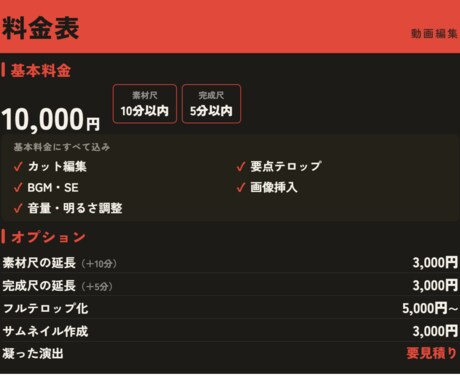 編集歴7年｜動画を迅速・丁寧に編集します ビジネス系・Vlog・ゲーム実況等、幅広いジャンルに対応！ イメージ2