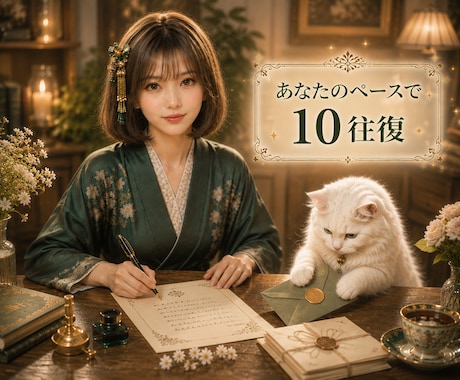 のんびりと♡あなたのペースで10往復お話聞きます ゆるく誰かと繋がりたい？あなたの好きなタイミングで送ってね♡ イメージ1