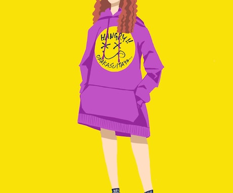 おしゃれでかわいいイラスト作成します アイコンやヘッダーに！SNSやHPをおしゃれに♪ イメージ1