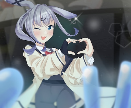 サムネ3千円！立ち絵5千円！イラスト制作します 動画用、Vtuber活動用、TRPG、観賞用その他なんでも！ イメージ2