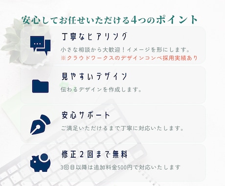 親しみやすい温かい雰囲気で伝わるバナー制作します | 小規模店舗・サロン・個人事業主さま向け イメージ2