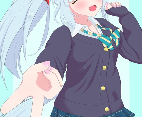 かわいい女の子のSNSアイコンを描きます 可愛くて使いやすい、あなただけの特別なアイコンをお届けします イメージ2