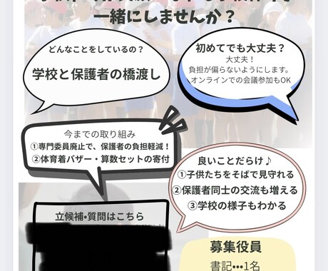 店舗や地域で使用するポスターを作成いたします 地域でのポスター、店舗ロゴやポスターを作成いたします イメージ2