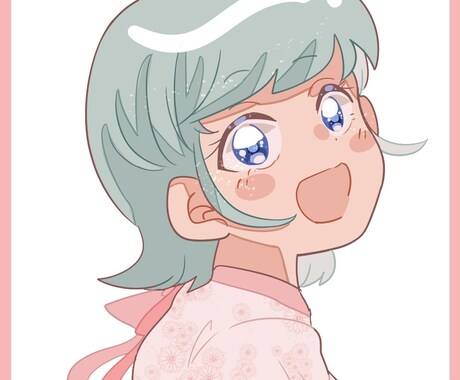 最短納品2日✎映える貴方だけのアイコンを描きます SNS映えする！貴方だけのアイコンを描きます イメージ1