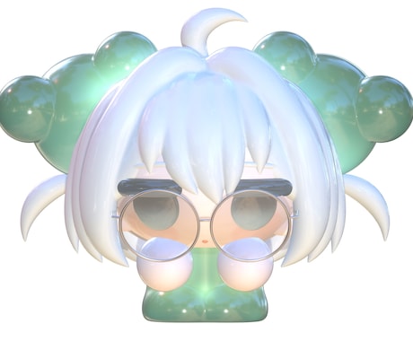 ちび3Dムービーを制作します 配信画面に置くととてもかわいいです◎ イメージ1