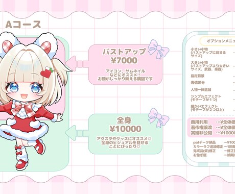 キラキラかわいい！デフォルメイラストお描きします ♥グッズ|活動イラスト|絵文字バッジ|メッセージカード♥ イメージ2
