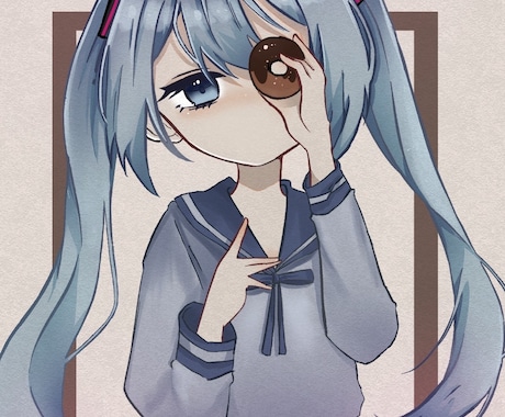 可愛いミニキャラ描きます イメージ1