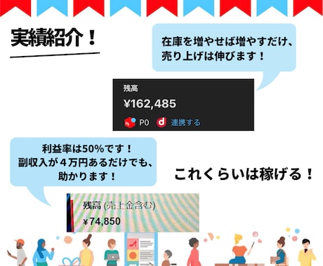 脱サラを現実に！中国輸入転売完全ガイドを教えます 脱・会社依存！収入源をもう一つ持つ イメージ2