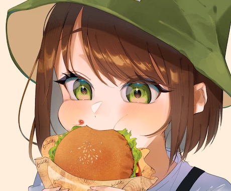 温かく優しみのあるアイコンを描きます あなたらしさを引き出して、可愛いイラストをお届けします！ イメージ1