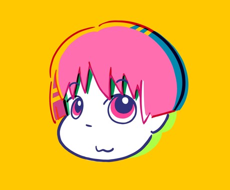 現役デザイナーが通常の半額でアイコンを描きます おしゃれな色合いで目を惹く、シンプルポップなイラストです★ イメージ1