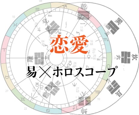 恋愛相談｜彼との相性とこれからの流れを占います 占星術で彼の性質を、易で今の恋の流れを読みます イメージ1