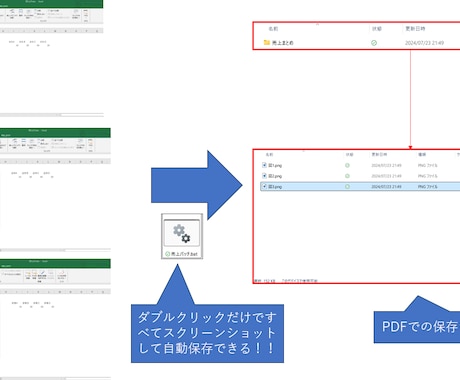 スクリーンショット自動化します 皆様とのコミュニケーションを大事にしております！ イメージ2