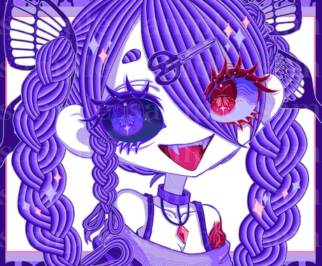 個性的なアイコンお描きします ポップでデフォルメなアイコンをお求めの方へ イメージ1