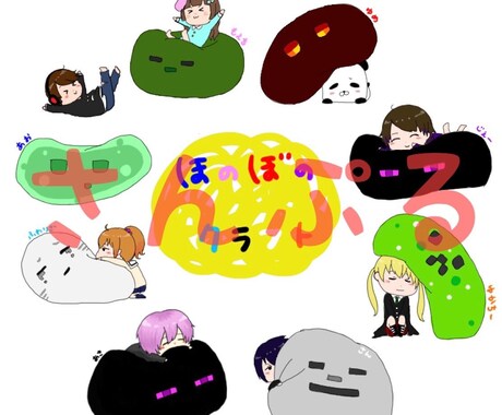 Minecrafter用可愛いアイコン描きます もちもちモブクッションとマイクラスキン イメージ2